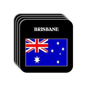  Australia   BRISBANE Set of 4 Mini Mousepad Coasters 