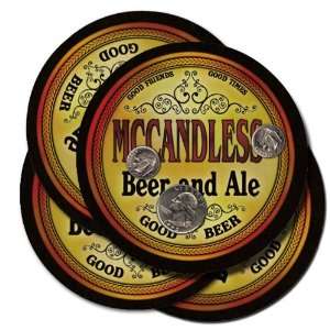  Mccandless Beer and Ale Coaster Set