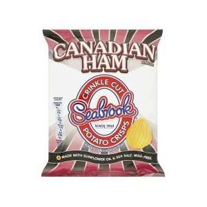 Seabrook Canadian Ham Crisps 31.8G x 4  Grocery & Gourmet 