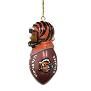 BSS   Cincinnati Bengals NFL Team Tackler Player Ornament (4.5 African 