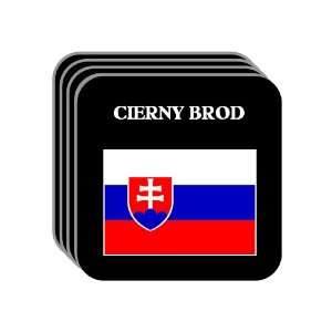  Slovakia   CIERNY BROD Set of 4 Mini Mousepad Coasters 