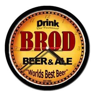  BROD beer and ale cerveza wall clock 