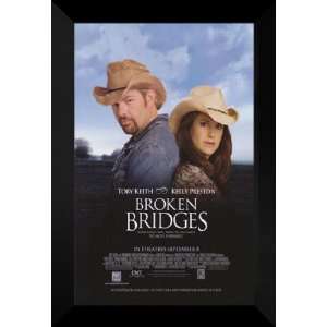  Broken Bridges 27x40 FRAMED Movie Poster   Style A 2006 