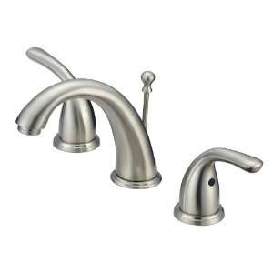 Oak Brook Two Handle Bathroom Faucet with Pop up in Various Finishes