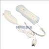 White Remote with Skin Case + Nunchuck Controller for Nintendo Wii 