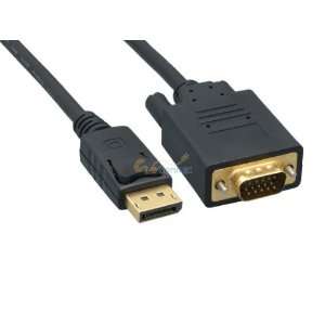  15ft DisplayPort to VGA Cable 28AWG Electronics