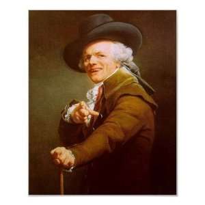  Joseph Ducreux Self Portrait Print