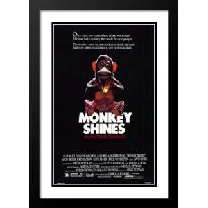 Monkey Shines 32x45 Framed and Double Matted Movie Poster   Style A 