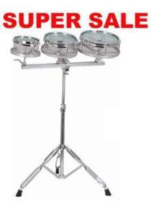 New 6 8 10 Roto Toms Drum Set /w Double Braced Stand  