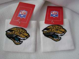   Jaguars Football NFL 2 Wristbands Sweatbands Sport Fan Bands New