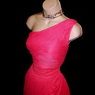 NWT ~ BEADED PiNK CORaL FoRMaL EVENiNG GoWN PROM DRESS ~ PLUS SiZE 22 