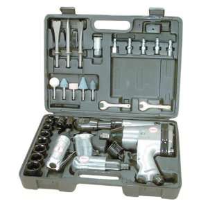   Series 4 Piece Air Tool Set with 28 accessories
