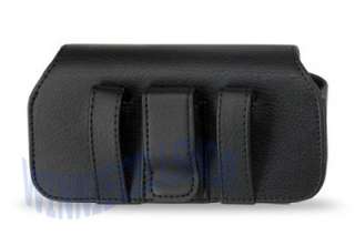 Brand New High Quality Black Leather Belt Clip Case for Samsung SGH 