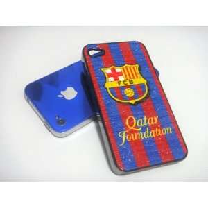  Soccer Football Hard Case for Apple iPhone 4 4G   FCB 