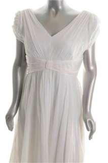 Suzi Chin NEW Plus Size Versatile Dress White Silk Sale 18  