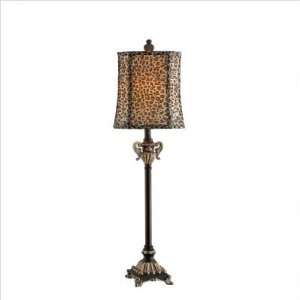  Stein World 95621 Metal Buffet Lamp in Antique Gold and 