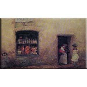 An Orange note  the Sweetshop 16x9 Streched Canvas Art by Whistler 