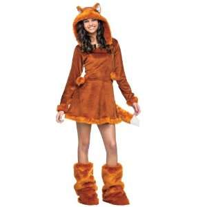  Lets Party By Fun World Sweet Fox Teen Costume / Brown 
