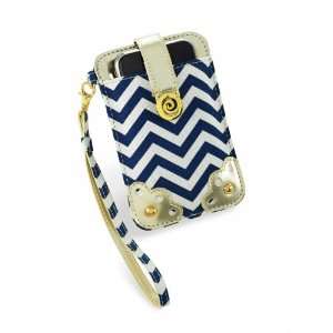   & White Chevron Wristlet Cell Phone Case Cell Phones & Accessories