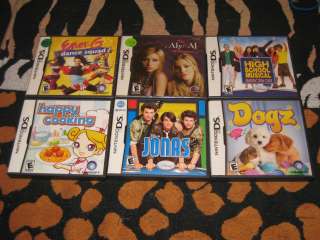 Lot of 6 Girl Games for DS / DSi LQQK # 6 008888164920  