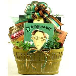 Dadgummit Witty Dad isms and Savory Treats Gourmet Gift Basket 