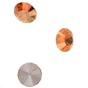 Swarovski Crystal #1028 Xilion Round Stone Chatons ss24 Crystal Copper 