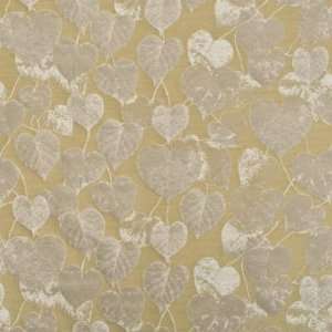  Lime Leaves Gold by Mulberry Fabric Arts, Crafts & Sewing