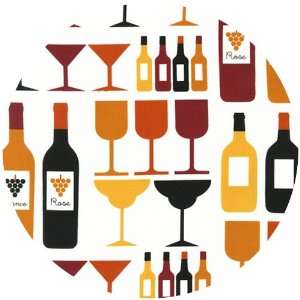  Print & Pattern, Cheers, Vino Apricot