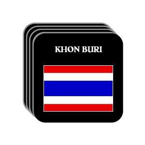  Thailand   KHON BURI Set of 4 Mini Mousepad Coasters 