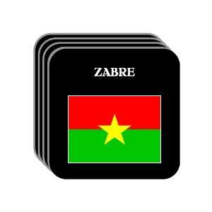 Burkina Faso   ZABRE Set of 4 Mini Mousepad Coasters