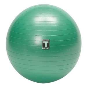  Burst Resistant Exercise Ball Green 45 cm Sports 