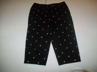 Briggs New York Pants cotton,spandex black size 14 new  