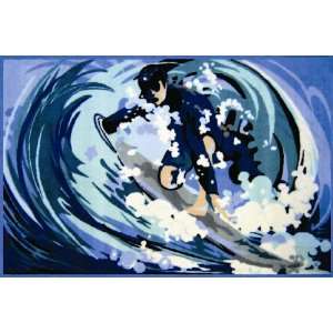  Surfin Rug   19 X 29