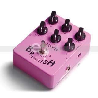 New JOYO JF 16 Guitar British Sound Amplifier Effect Pedal Purple Free 
