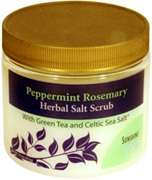 Sunshine Spa Scrub Herb Salt Peppermint, 23 oz.  