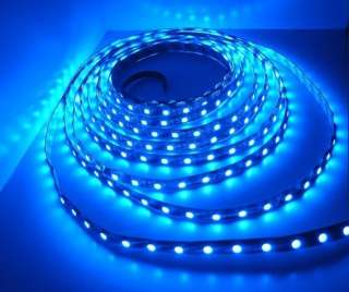 5M 5050 LED Strip Blue 150LEDs Flexible Strips 12V Car Light  