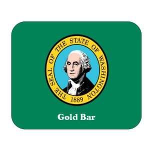  US State Flag   Gold Bar, Washington (WA) Mouse Pad 