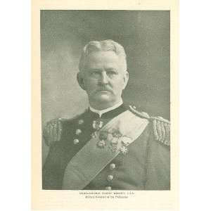 1898 Print Major General Wesley Meritt 
