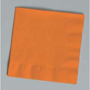  Sunkissed Orange Luncheon Napkin, 2 Ply, Solid (12pks Case 