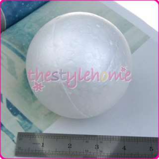 100mm Styrofoam Balls Arts&Craft Ornament Foam for Xmas  