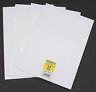 Midwest Styrene Sheets, White, .030 x 7.6 x 11 (4) MID70103