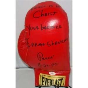   Boxing Glove Jsa Coa   Autographed Boxing Gloves