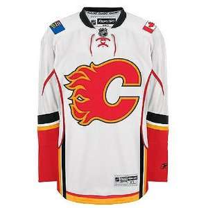  Calgary Flames NHL 2007 RBK Premier Team Hockey Jersey by 