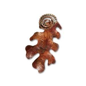 Large Copper Oak Leaf Pendant Arts, Crafts & Sewing