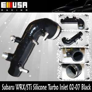  Subaru WRX/STi Silicone Turbo Inlet 02 07 in BLACK 