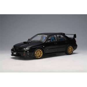  2006 Subaru Impreza WRX STi 1/18 Black Toys & Games