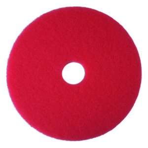 3M 5100 Series Red Buffer Pad, 11 (Case of 5)  Industrial 
