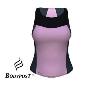   Athletic Training Sleeveless Top, Size S, Color Black Lava/Pink Mist