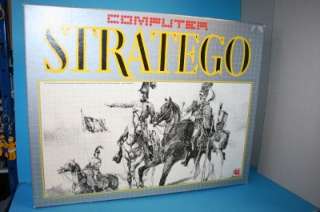 Vintage COMPUTER Stratego MINT NEW in box 1981 RARE   