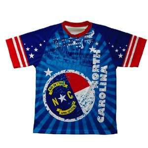  North Carolina Technical T Shirt for Men Sports 